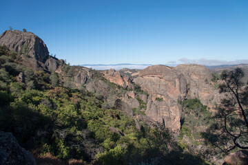 Fototapeta na wymiar Pinnacles National Park Landscape