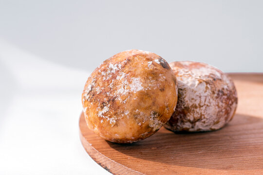 Georgian traditional cheese -  Dambalkhacho. Traditionally Pshavian delicious chees from country Georgia, Caucasus.