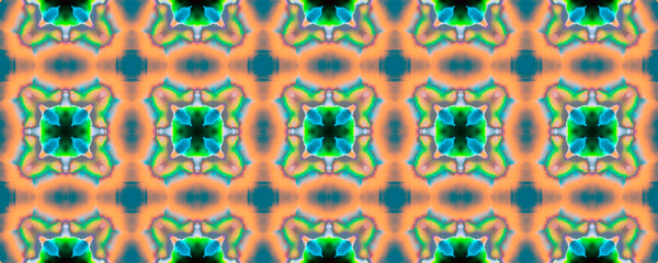 Abstract Rustic Material. Ikat Random Motif.