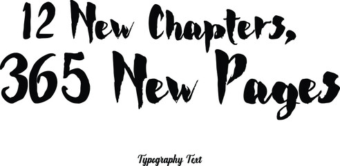 Obraz premium Bold Typography Phrase 