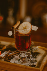 coffee with cinnamon