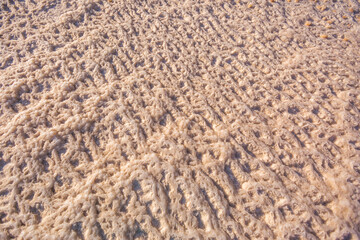 Dead Sea salt texture. Nature background