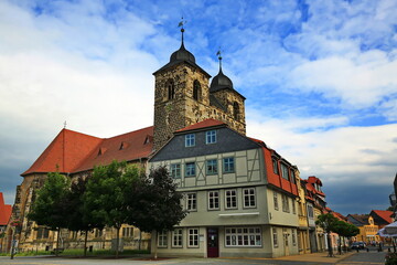 Obraz premium Sehenswertes von Oschersleben (Bode)