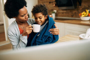 Here, this tea will make you feel better!