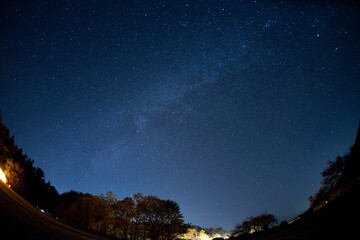 Fototapeta premium 晴天の天の川