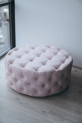 Beautiful sofa on creative design decor 