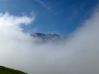 Pyramidenspitze mountain hiking tour in Tyrol, Austria