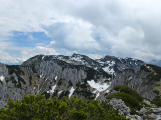 Pyramidenspitze mountain hiking tour in Tyrol, Austria
