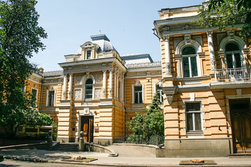 Building of the National Writers Union of Ukraine on Bankova street in Kyiv, Ukraine. May 2011