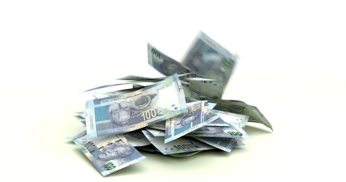 South African Rand falling