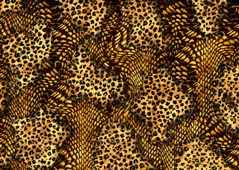 abstract animal skin pattern