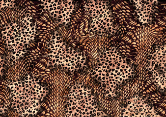abstract animal skin pattern