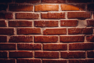 Real old sanded brick wall. Texture background image