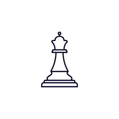 Chess icon logo vector template, Creative Gambling design icon symbol Illustration
