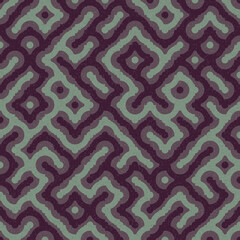 Abstract Geometric Pattern generative computational art illustration