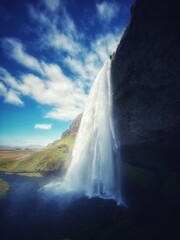 Seljalandsfoss, waterfall in Iceland