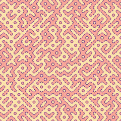 Abstract Geometric Pattern generative computational art illustration
