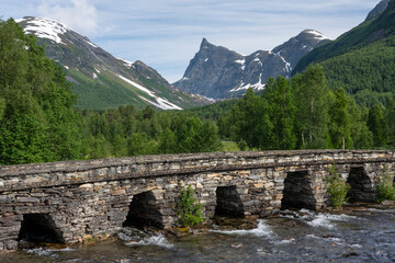 View from Hornindal, Norway.