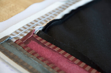 Leather Seams and Backing