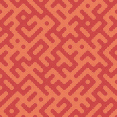 Abstract Geometric Pattern generative computational art illustration