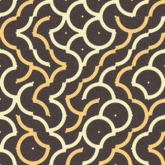 Abstract Geometric Pattern generative computational art illustration