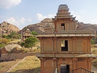 Naklejka premium Chitradurga Fort , Picturesque Fort of Karnataka ,india