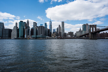 Fototapeta na wymiar City skyline, New York City, USA