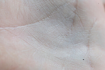 Fototapeta premium close up macro texture of the human caucasian skin