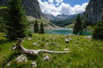 Krn lake in Slovenia