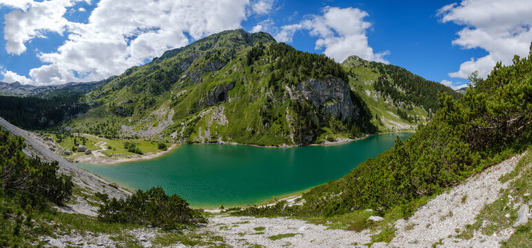 Krn lake in Slovenia