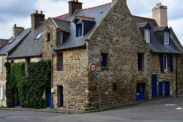 Saint Malo, France - september 7 2020 : the Saint Servan district