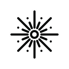 2021 fireworks vector icon