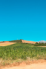 landscape in the mountains