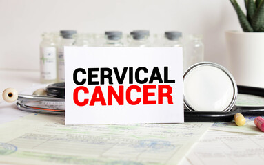 Word writing text Cervical Cancer.