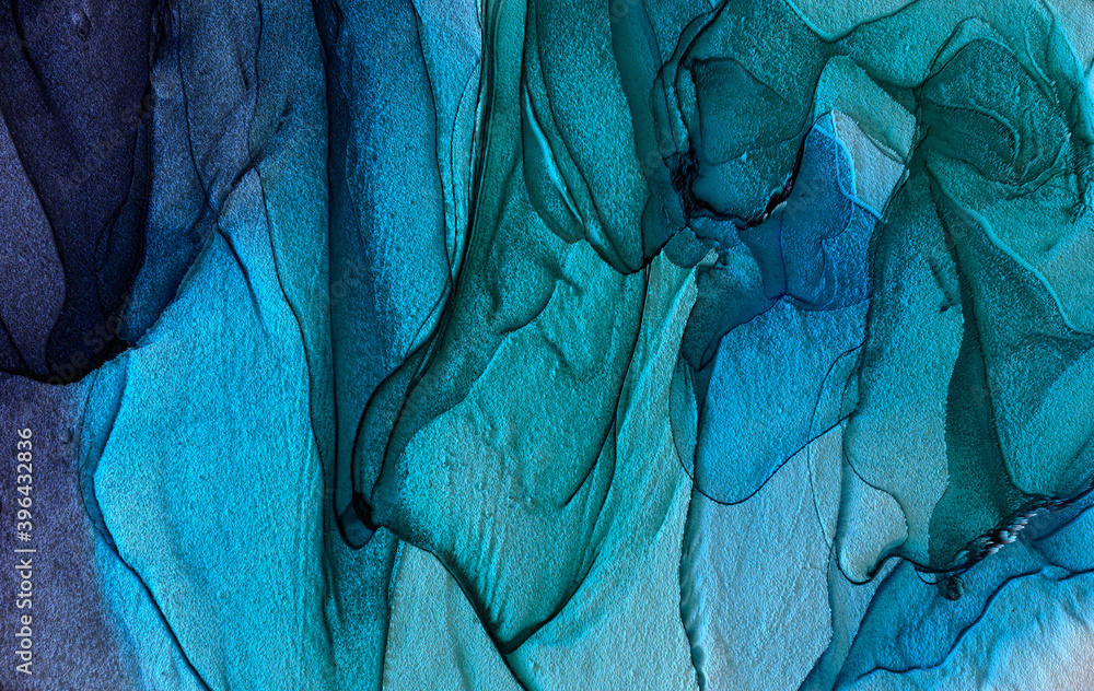Poster abstract 3d rendering macro render structure made of millions colorful columns. fractal texture back