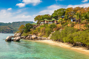 Obraz premium Taa Toh beach at Koh Tao island