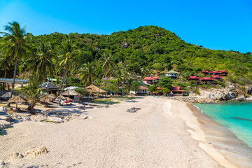 Aow luek beach at Koh Tao island
