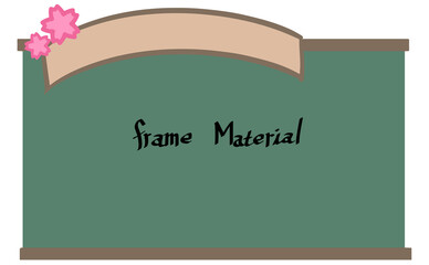 桜のボードフレーム