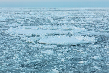 流氷の塊