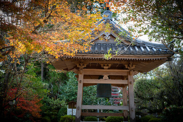 Ryufukuji Temple With Autumn Leaves And Scenic Beauty In Yamaguchi City Yamaguchi Prefecture Wall Mural 徹郎 首藤