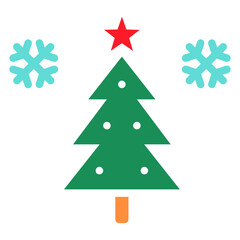Obraz premium christmas tree