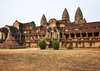 Fototapeta na wymiar Angkor Wat - Capital temple. Siem Reap province. Cambodia