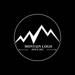 Mountain logo design. Landscape  outdoor design templates. Concept vector illustration eps 10