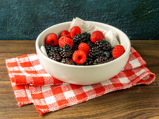berries in a bowl