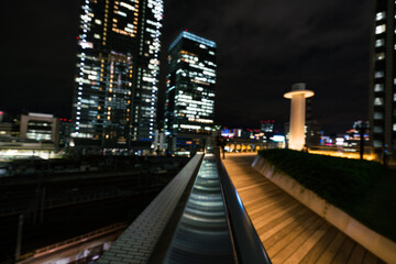 Obraz premium tokyo night landscape