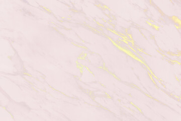 Pink with yellow scratches marble surface