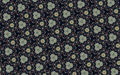 Seamless Patterns Designs With Beautiful Color Contrast