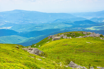 Fototapeta na wymiar great alpine scenery in summertime