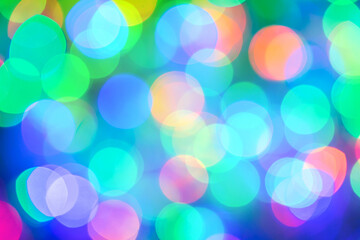 Bokeh background. Bokeh lights.