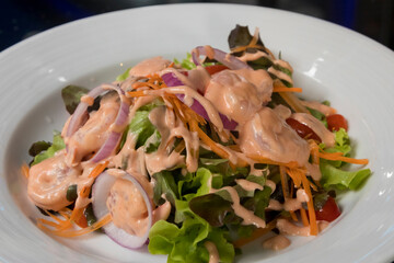 Prawn cocktail salad